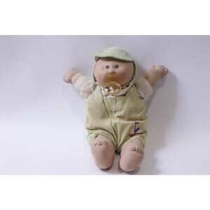 Cabbage, Patch Kids, 1980s, Baby, Bassinet, Dirty, Flaws, Vintage, Doll, 250212-